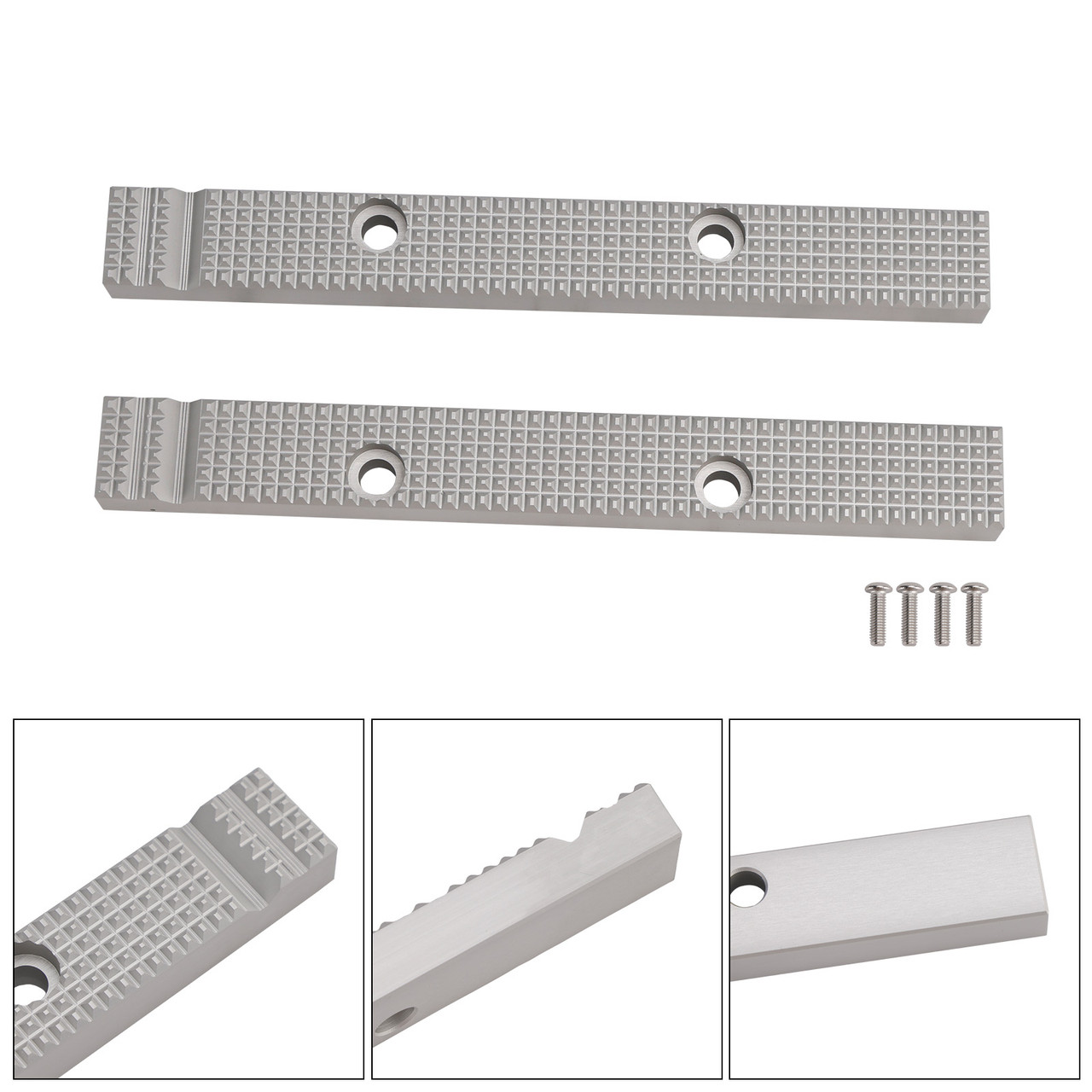 An Fitting Vise Jaw for most Older USA Models 6 1/2" Reversable Gray Vises for Craftsman