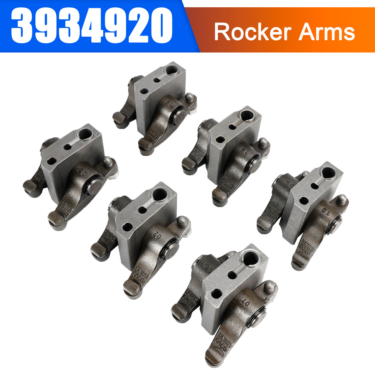 Cummins Dodge 5.9L 12V 6 * Intake Exhaust Rocker Arms Support Set 3934920 Generic