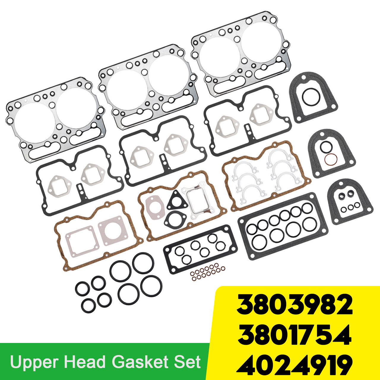 Cummins 855 Big Cam IV STC 4024919 NT NTC Upper Head Gasket Set 3801754 Generic