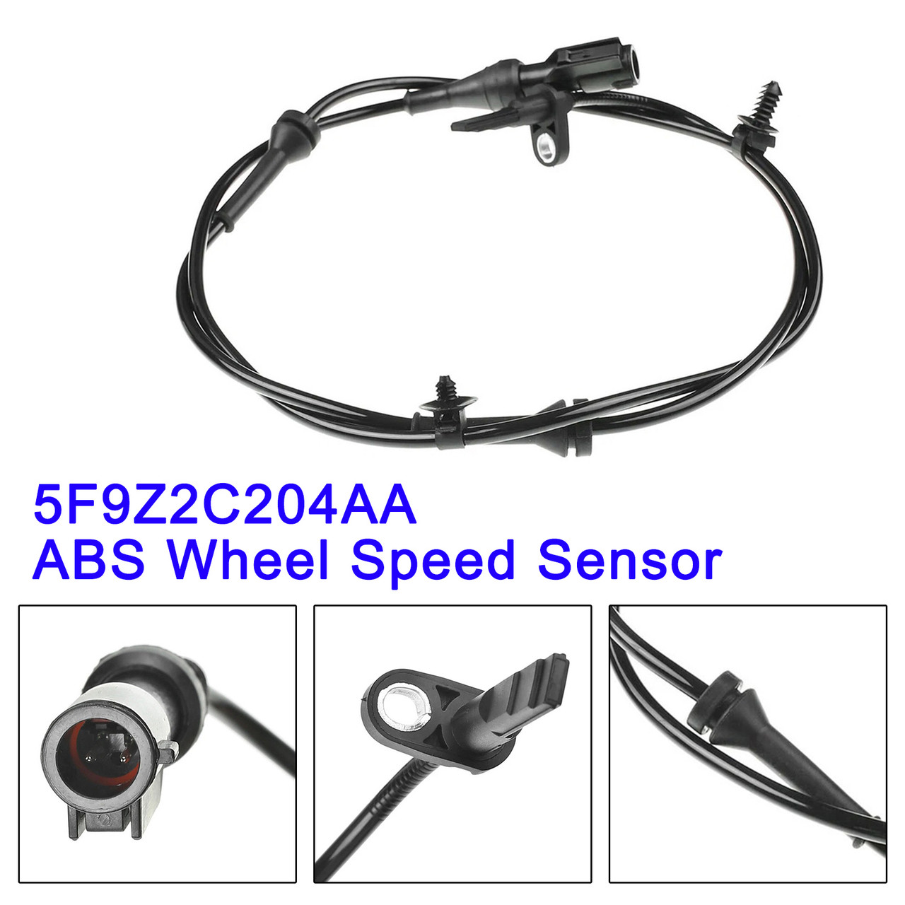 2009 Ford Flex Left ABS Wheel Speed Sensor 7F9Z2C204A Generic 2009 Ford Flex Left ABS Wheel Speed Sensor 7F9Z2C204A Generic