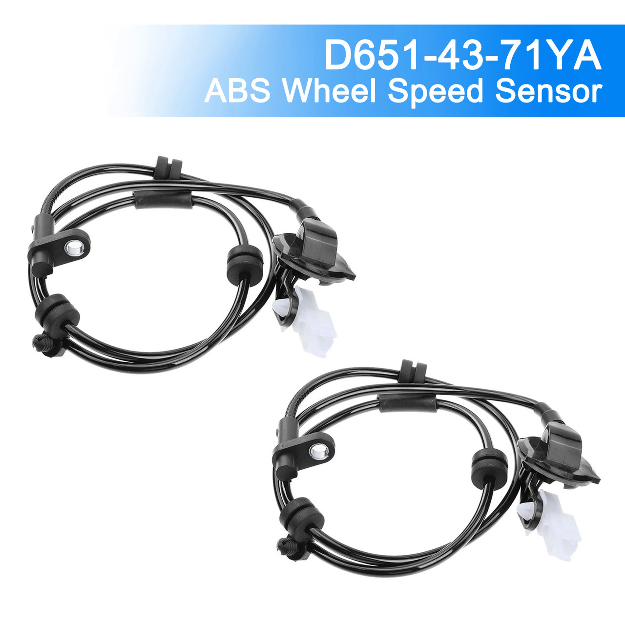 2007-2014 Mazda 2 DE DH Rear Left+Right ABS Wheel Speed Sensor D651-43-71YA Generic 2007-2014 Mazda 2 DE DH Rear Left+Right ABS Wheel Speed Sensor D651-43-71YA Generic