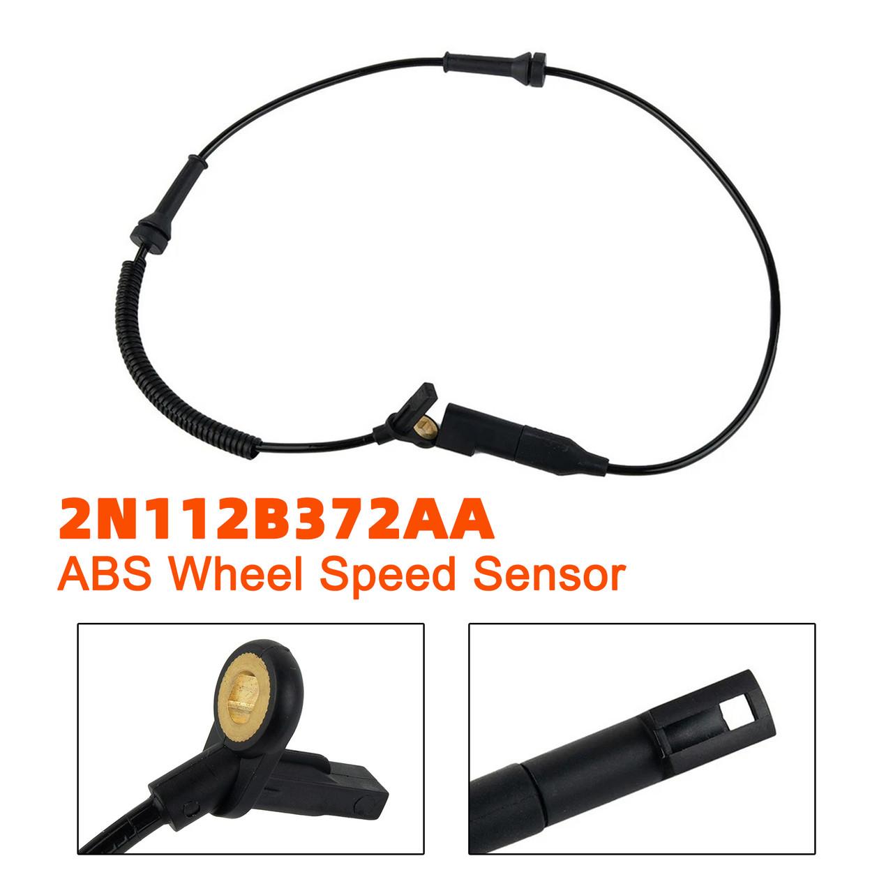 2006-2008 Ford Fiesta MK6 Front Right ABS Wheel Speed Sensor 2N112B372AA Generic 2006-2008 Ford Fiesta MK6 Front Right ABS Wheel Speed Sensor 2N112B372AA Generic