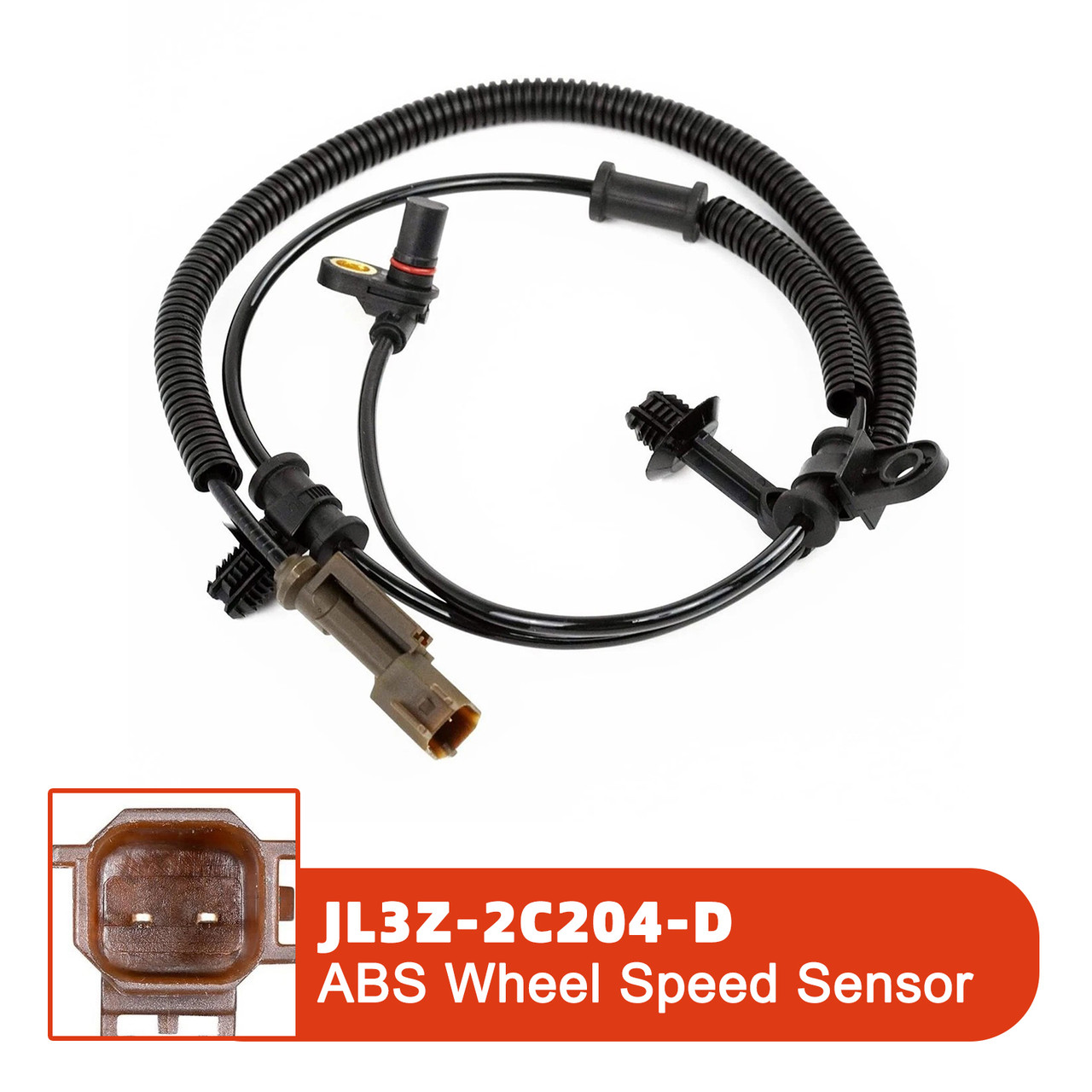 2018-2023 Lincoln Navigator Front Right ABS Wheel Speed Sensor FL3Z2C204A Generic 2018-2023 Lincoln Navigator Front Right ABS Wheel Speed Sensor FL3Z2C204A Generic