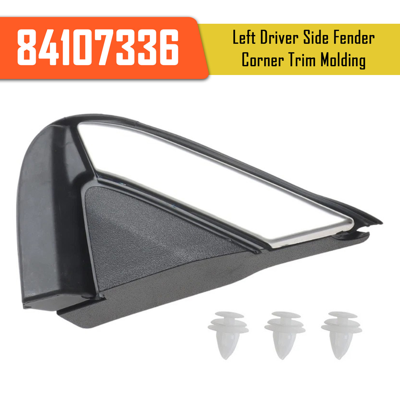 2022-2024 GMC Terrain AT4 Left Driver Side Fender Corner Trim Molding 84107336 Generic