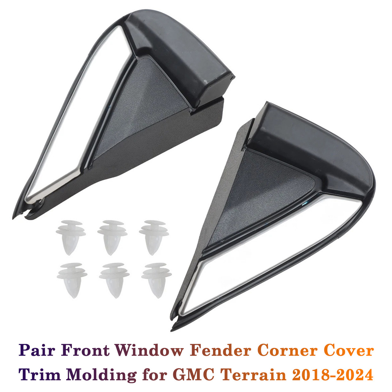 2022-2024 GMC Terrain AT4 Right Driver Side Fender Corner Trim Molding 84107336 84107337 Generic