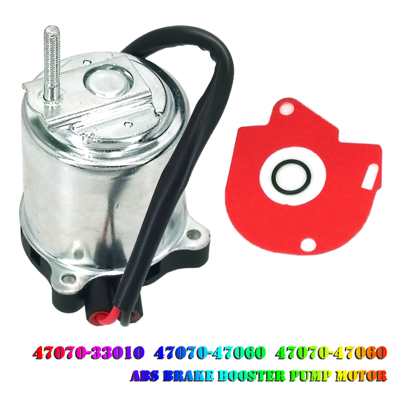 2013-2018 Lexus ES300h Base Sedan 4-Door 2.5L ABS Brake Booster Pump Motor 47070-33010 47070-47060 Generic 2013-2018 Lexus ES300h Base Sedan 4-Door 2.5L ABS Brake Booster Pump Motor 47070-33010 47070-47060 Generic