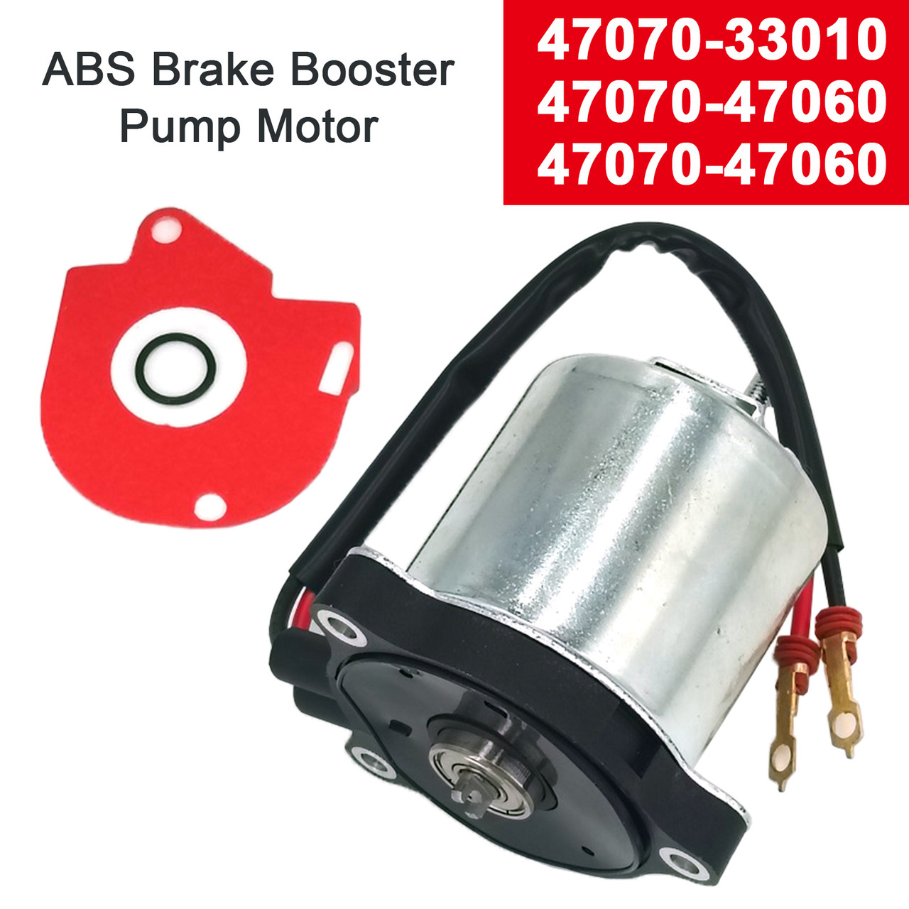 2013-2018 Lexus ES300h Base Sedan 4-Door 2.5L ABS Brake Booster Pump Motor 47070-33010 47070-47060 Generic 2013-2018 Lexus ES300h Base Sedan 4-Door 2.5L ABS Brake Booster Pump Motor 47070-33010 47070-47060 Generic