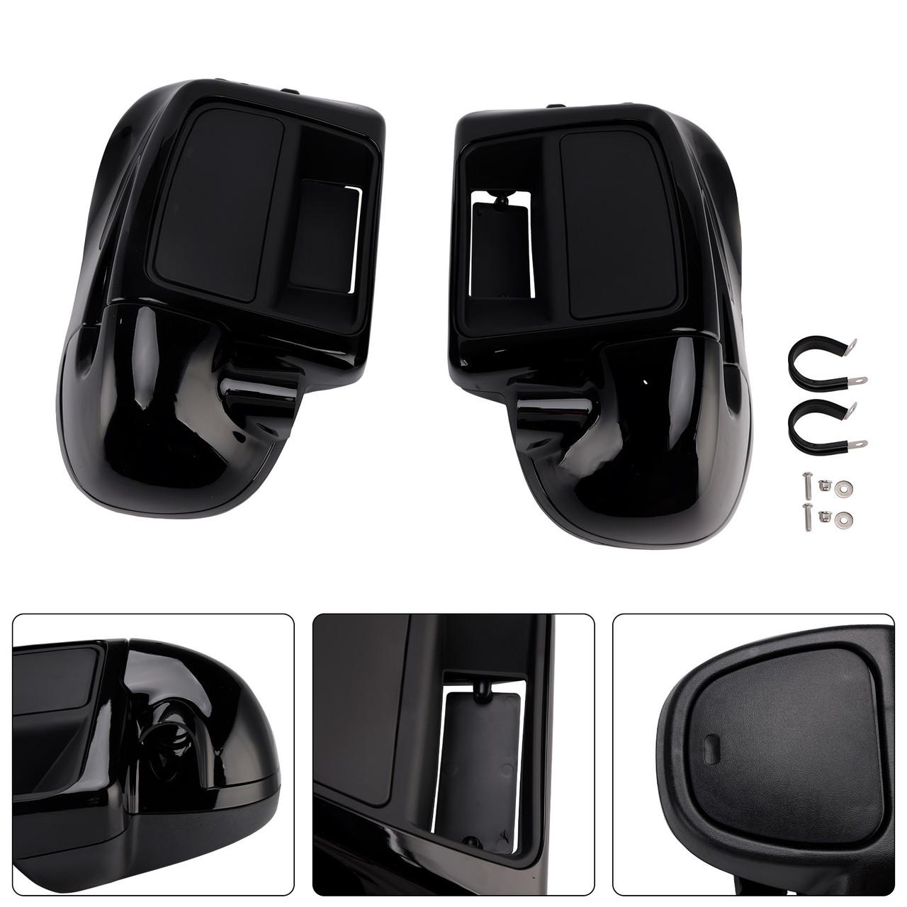 2014-2024 Touring Road Street Glide Lower Vented Fairings Box Gloss Generic 2014-2024 Touring Road Street Glide Lower Vented Fairings Box Gloss Generic