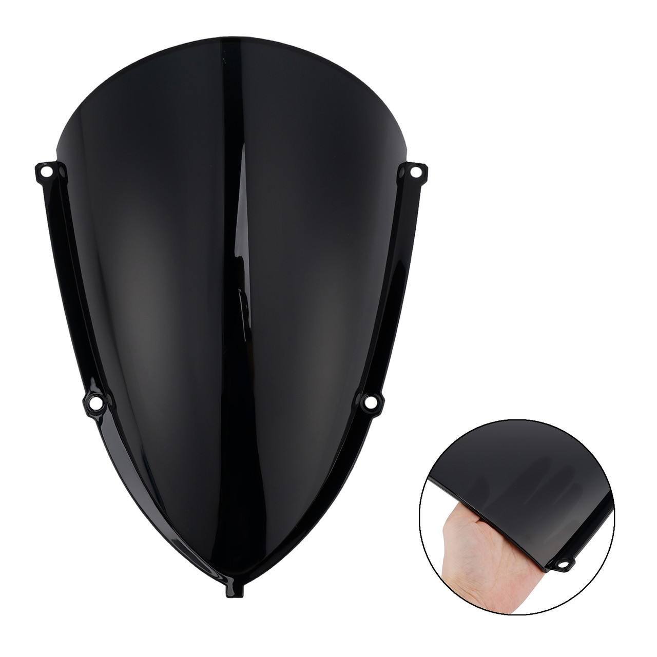 2024-2025 Aprilia RS457 Windshield WindScreen Black Generic