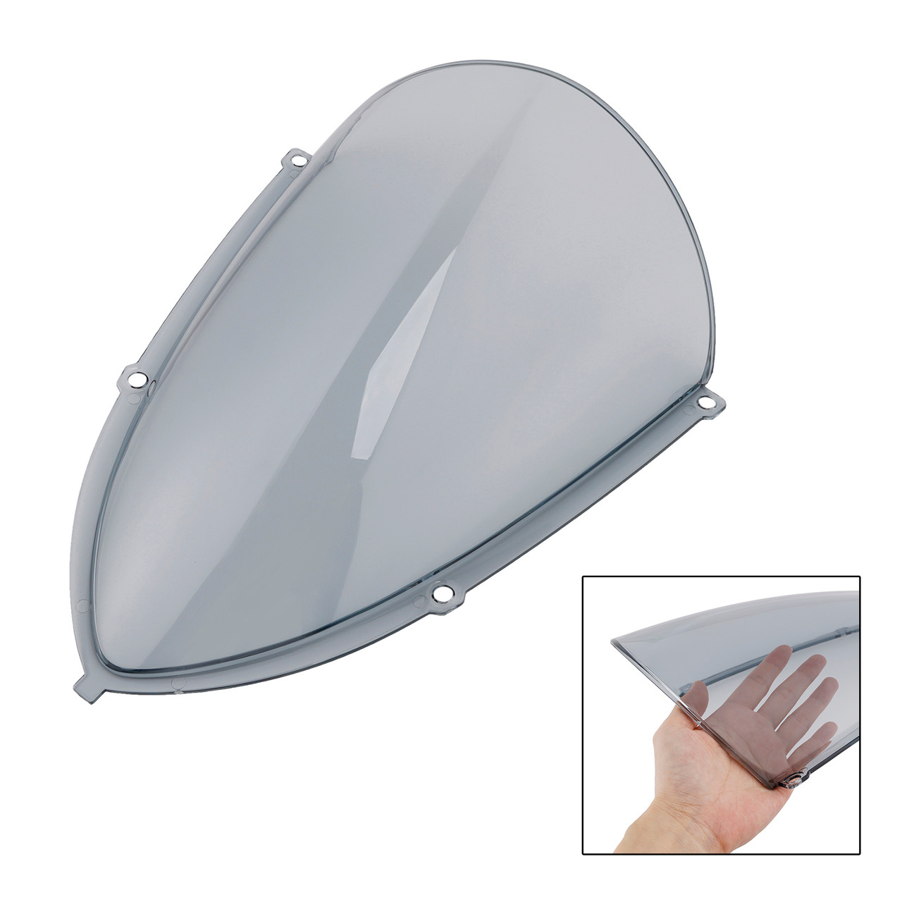 2024-2025 Aprilia RS457 Windshield WindScreen Gray Generic