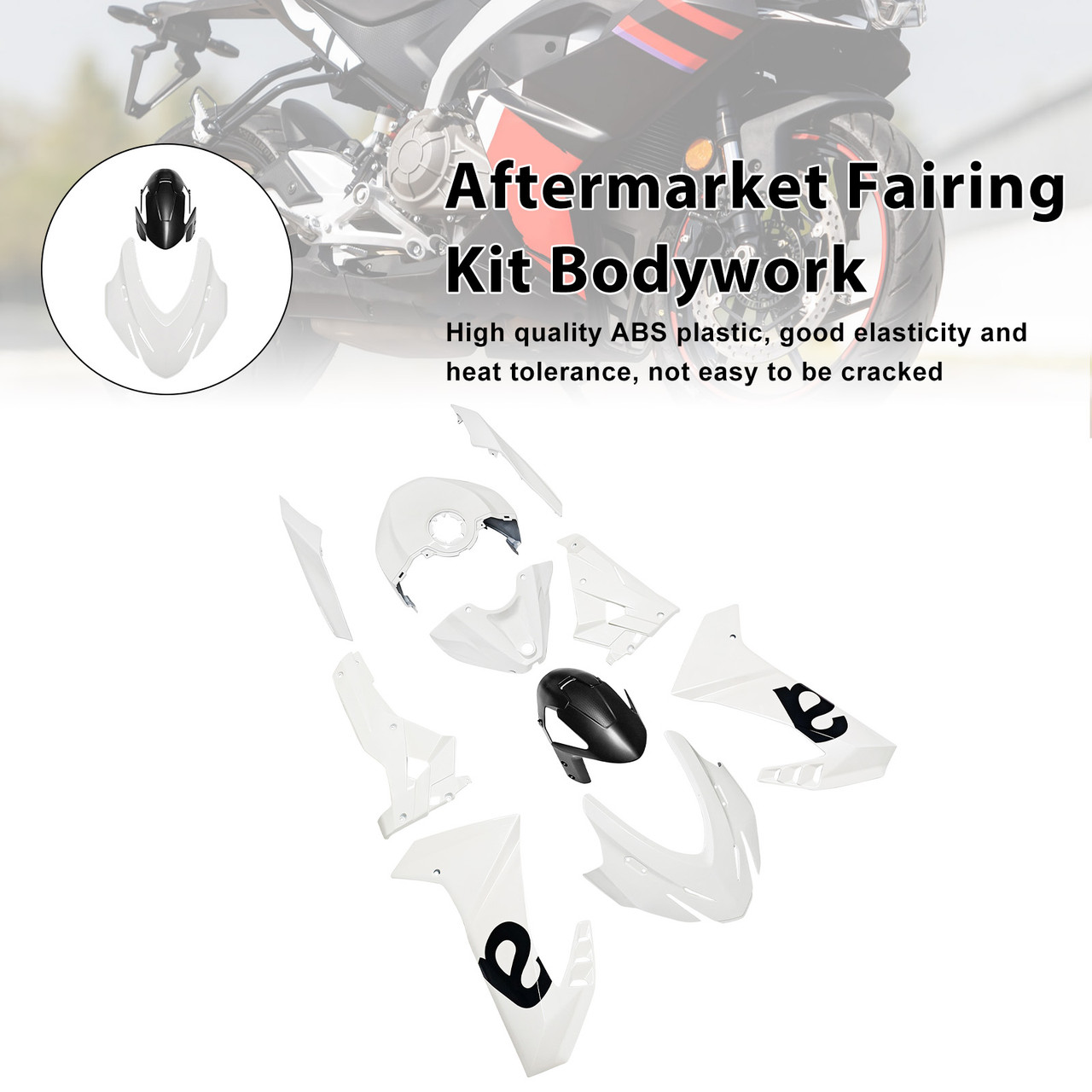 2024-2025 Aprilia RS457 Aftermarket Fairing Kit Bodywork #022