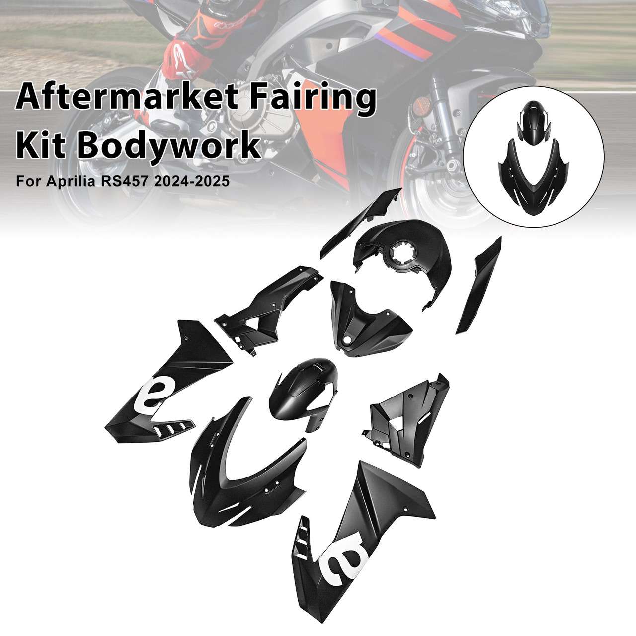 2024-2025 Aprilia RS457 Aftermarket Fairing Kit Bodywork #023