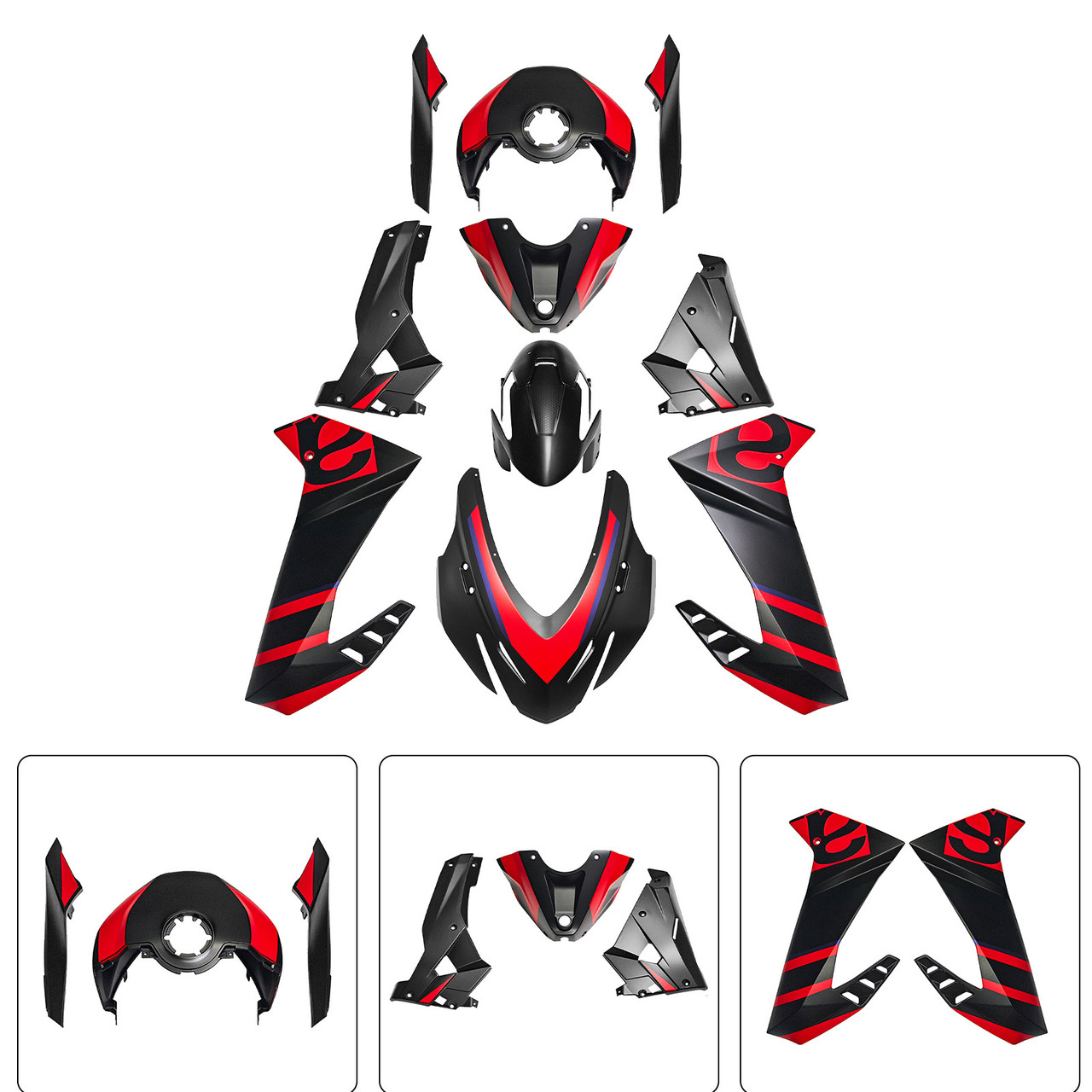 2024-2025 Aprilia RS457 Aftermarket Fairing Kit Bodywork #024