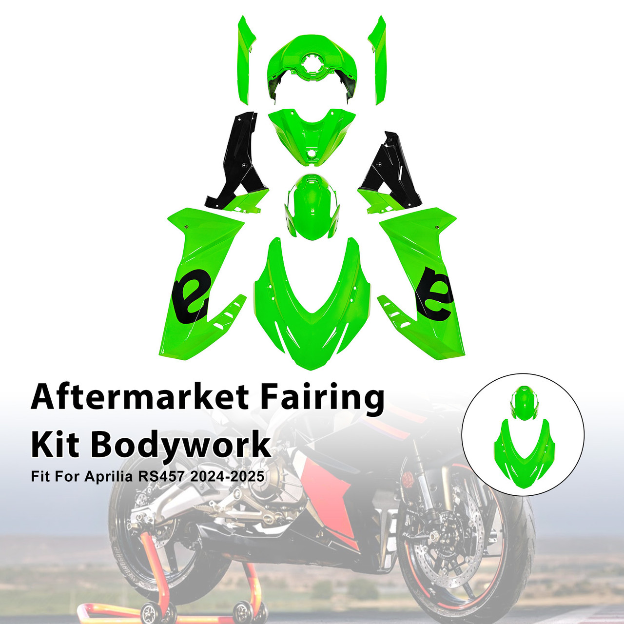 2024-2025 Aprilia RS457 Aftermarket Fairing Kit Bodywork #026