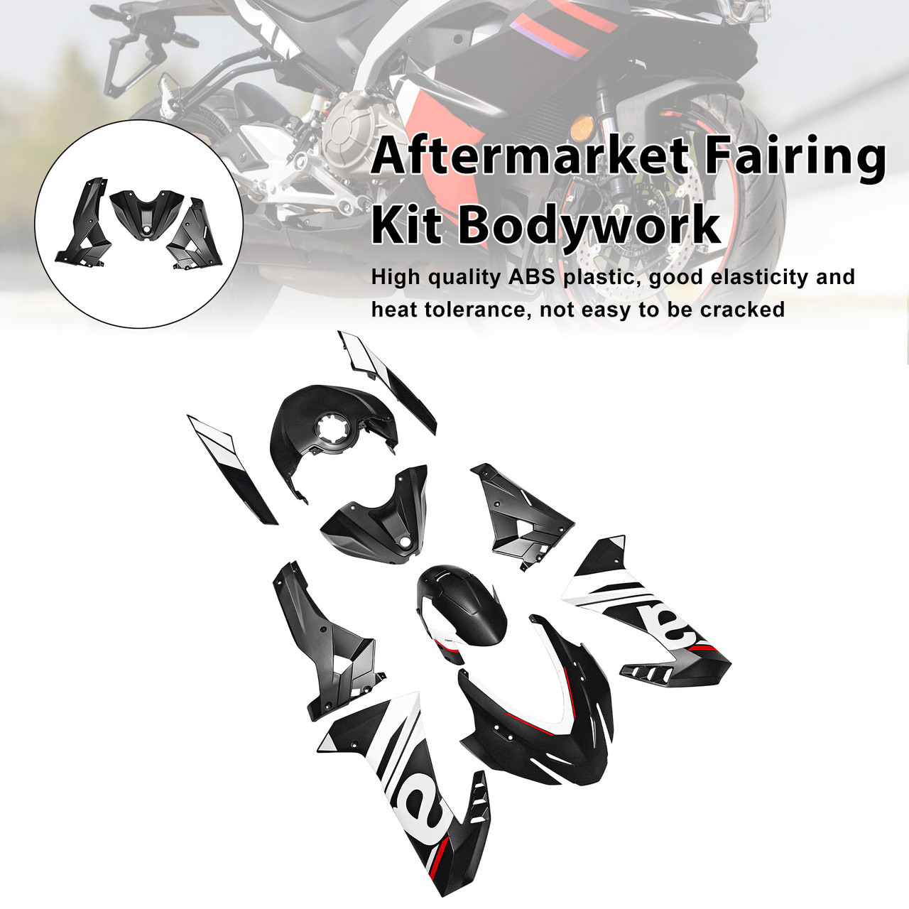 2024-2025 Aprilia RS457 Aftermarket Fairing Kit Bodywork #027