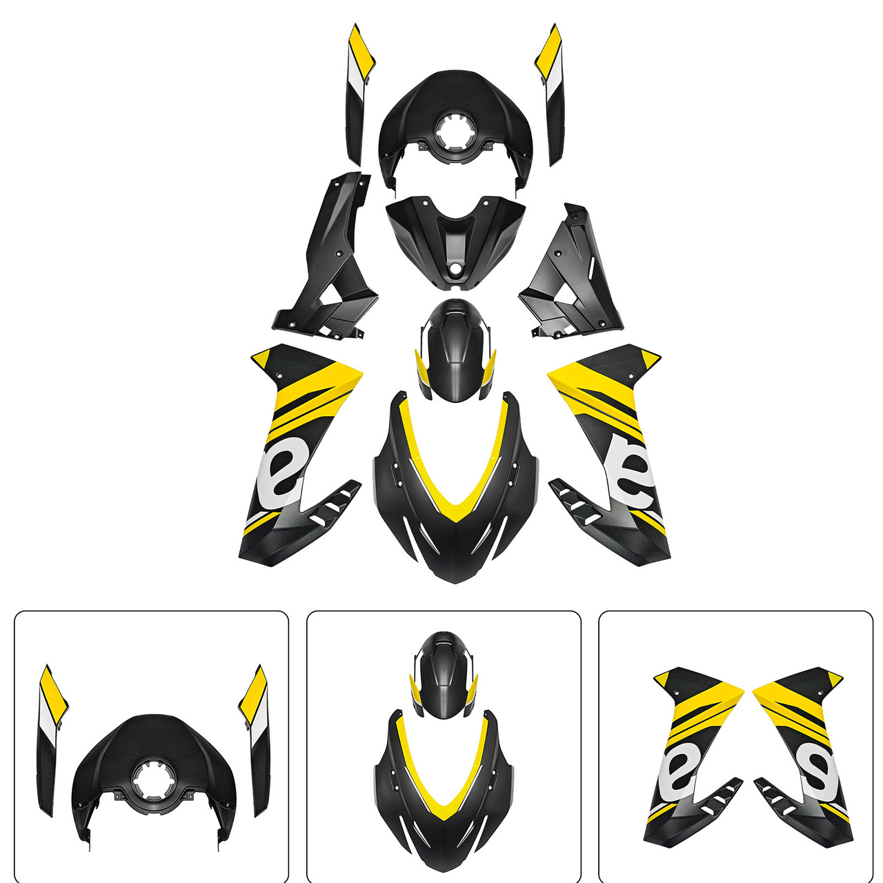 2024-2025 Aprilia RS457 Aftermarket Fairing Kit Bodywork #028