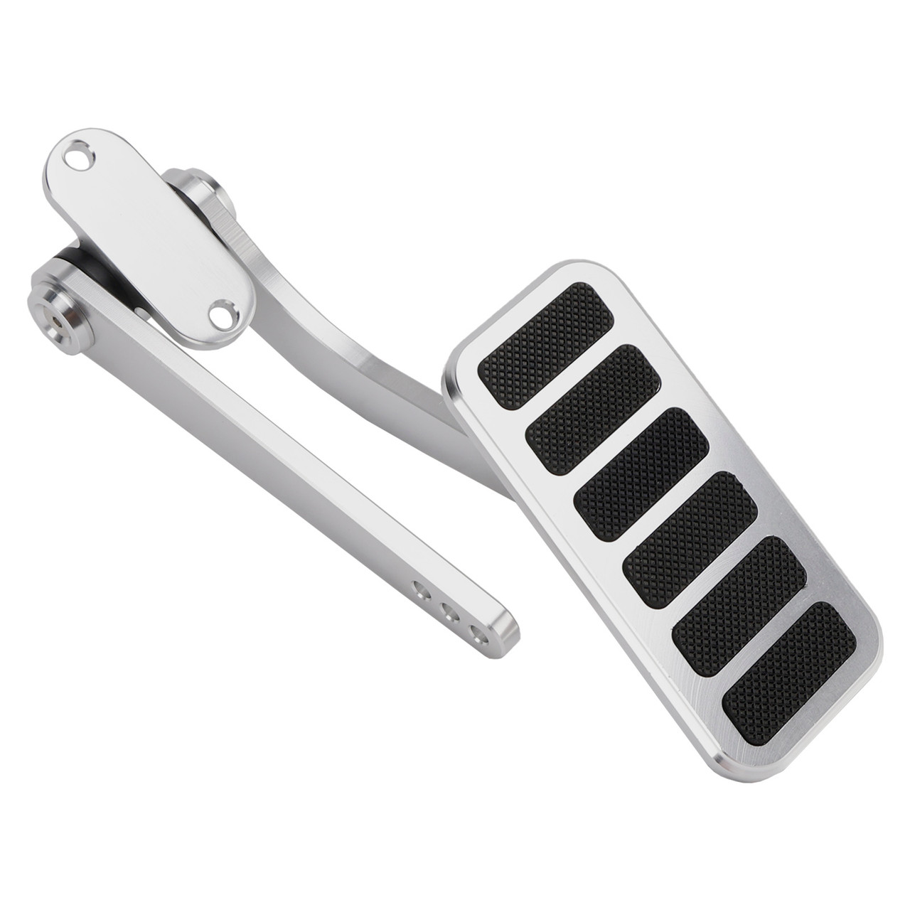 Universal Street Hot Rod Aluminum Gas Pedal + 24" SS Throttle Cable & Spring Set