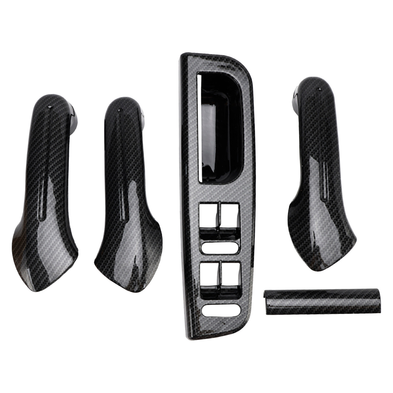 1998-2004 VW Passat B5 MK4 5x Window Switch Panel Bezel Door Handle Trim Set 1J0867172A Generic