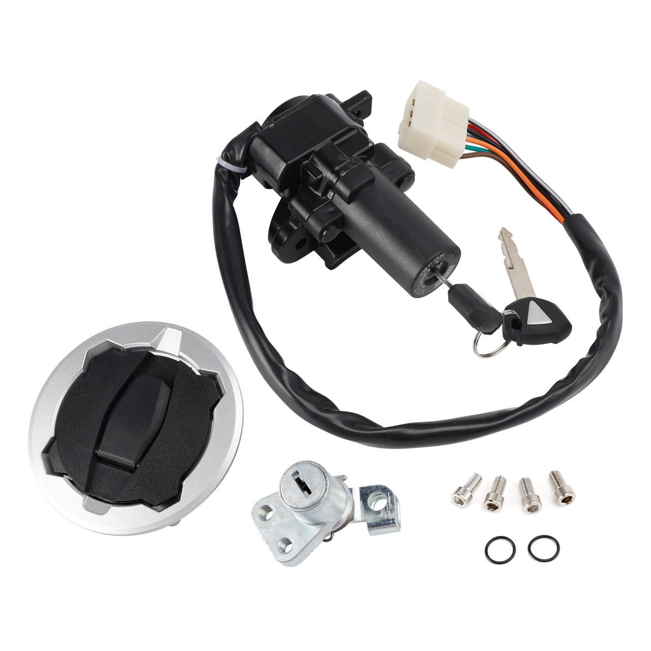 2017 Kawasaki KLE250 Versys-X 250 ABS Ignition Switch Lock Set, Gas cap, Seat Lock, w/Keys 27048-5139 Generic