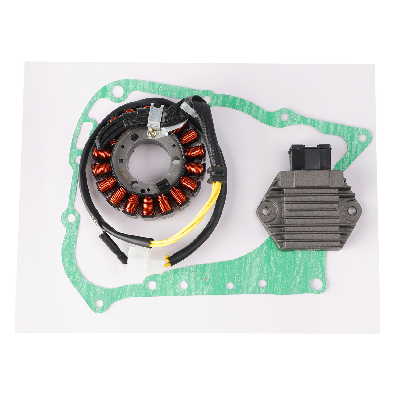 EMotorcycleUSA Stator & Regulator Rectifier Kit For Suzuki Hayabusa GSX1300 08-12 – With Gasket