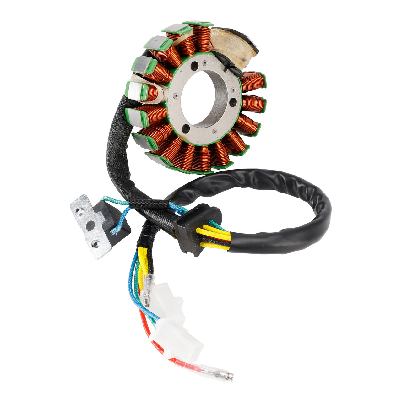 1989-1992 Suzuki LT160E QuadRunner 160 Magneto Coil Stator+Voltage Regulator+Gasket Assy 32101-02C00 Generic