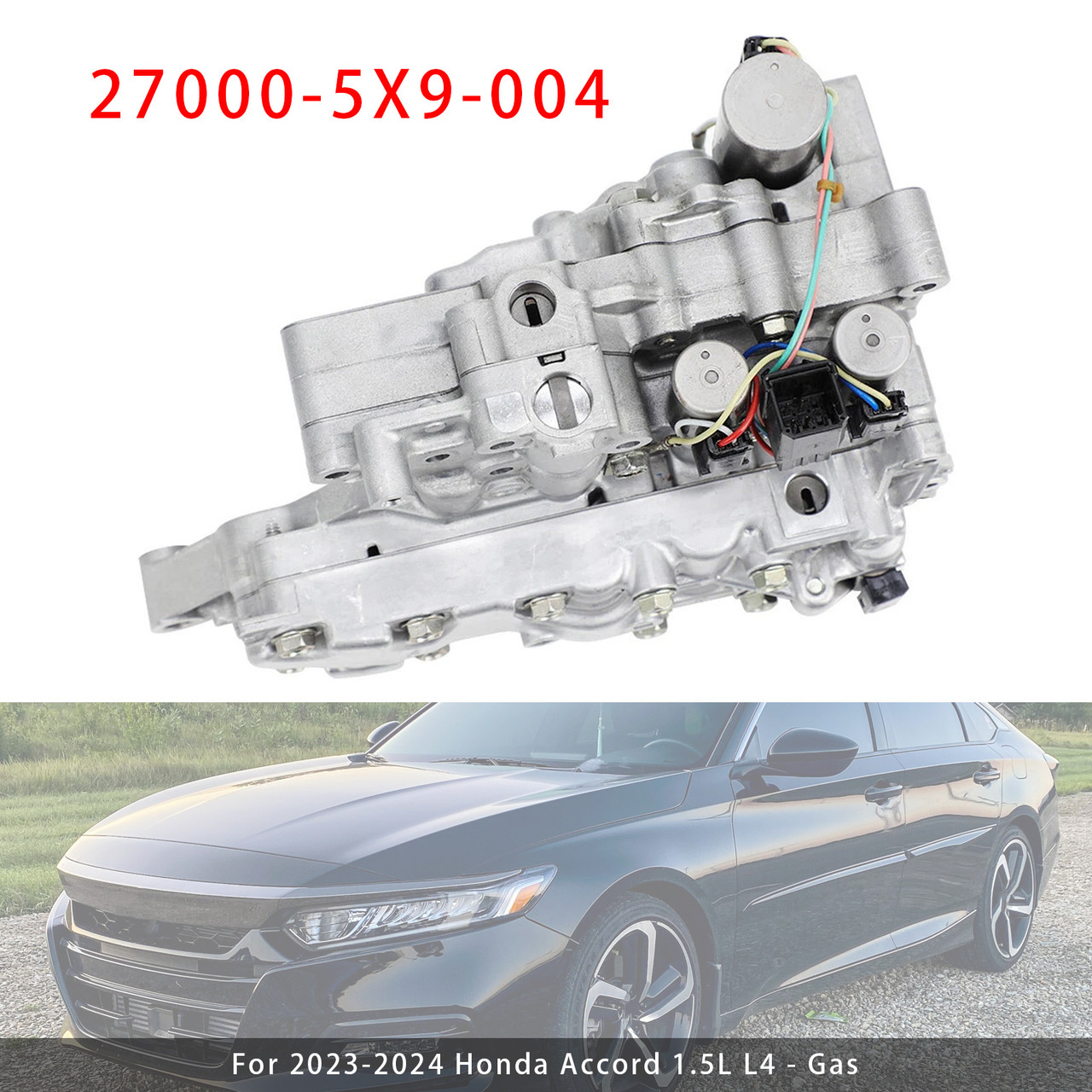 2016-2024 Honda Civic 1.5L L4 CVT Transmission Solenoid Valve Body 27000-5X9-004 Generic