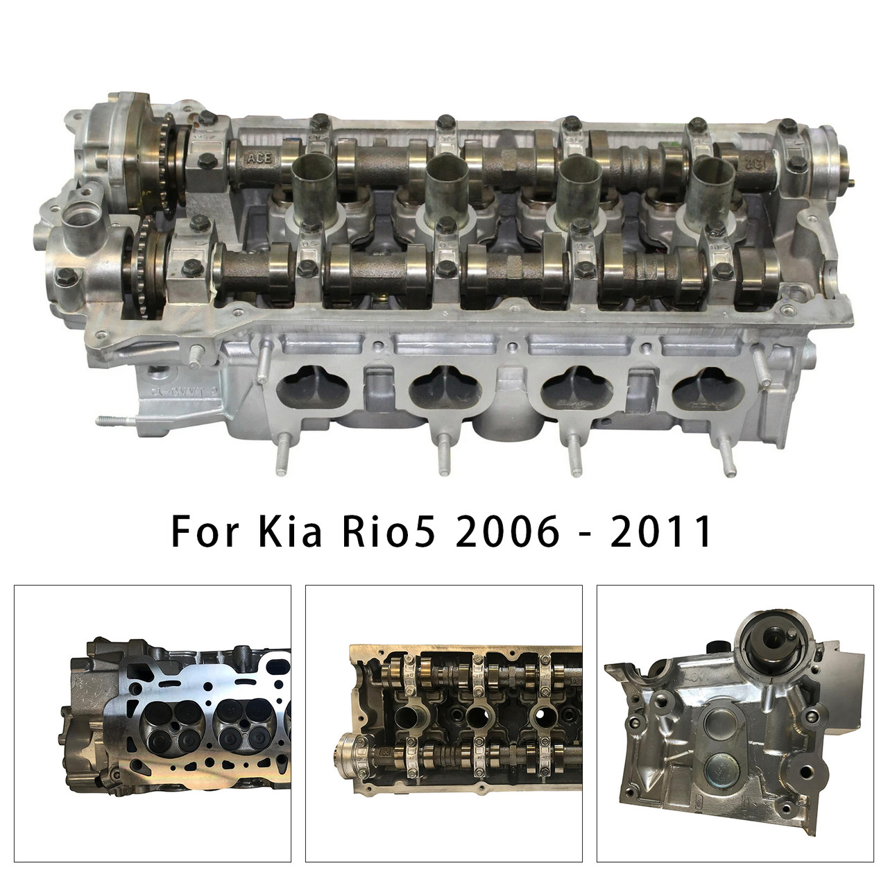 2006-2011 Kia Rio Rio5 G4ED Cylinder Head Assembly Generic