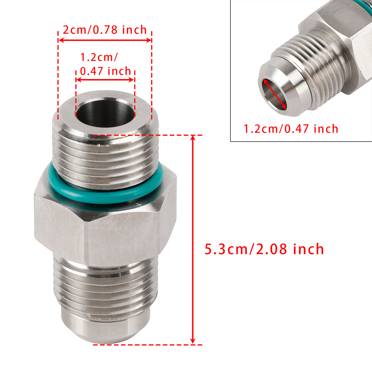 Fuel Pump Straight Fuel Check Valve Fitting 042211 3348332 For  Cummins N14