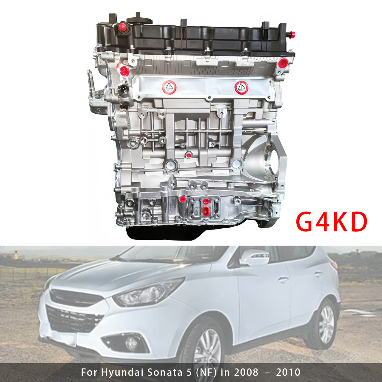 2008-2014 Kia Cerato 2 Magentis 2 Optima 3 Sportage 3 G4KD Engine Assembly 2.0L Generic