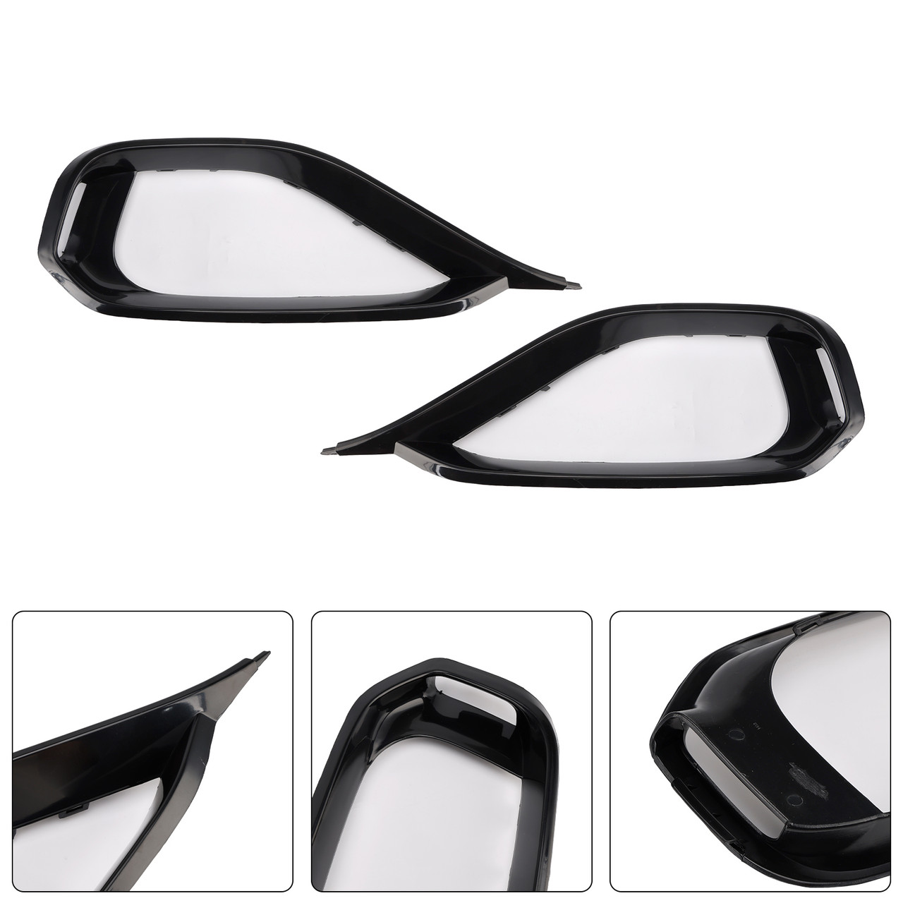 2014-2020 BMW 4 SERIES F32/F33/F36 SPORT LINE Left & Right Fog Light Bezel Grille Front Bumper Trim Generic 2014-2020 BMW 4 SERIES F32/F33/F36 SPORT LINE Left & Right Fog Light Bezel Grille Front Bumper Trim Generic