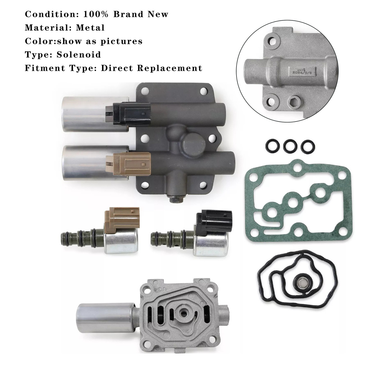 1998-2003 Acura CL 2.3 TL 3.2 MDX Transmission Solenoid Kit 28250-P7W-003 Generic