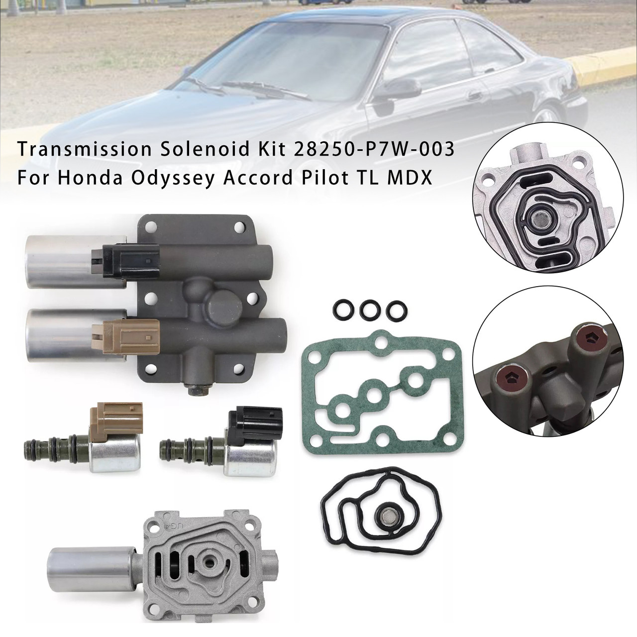 1998-2003 Acura CL 2.3 TL 3.2 MDX Transmission Solenoid Kit 28250-P7W-003 Generic