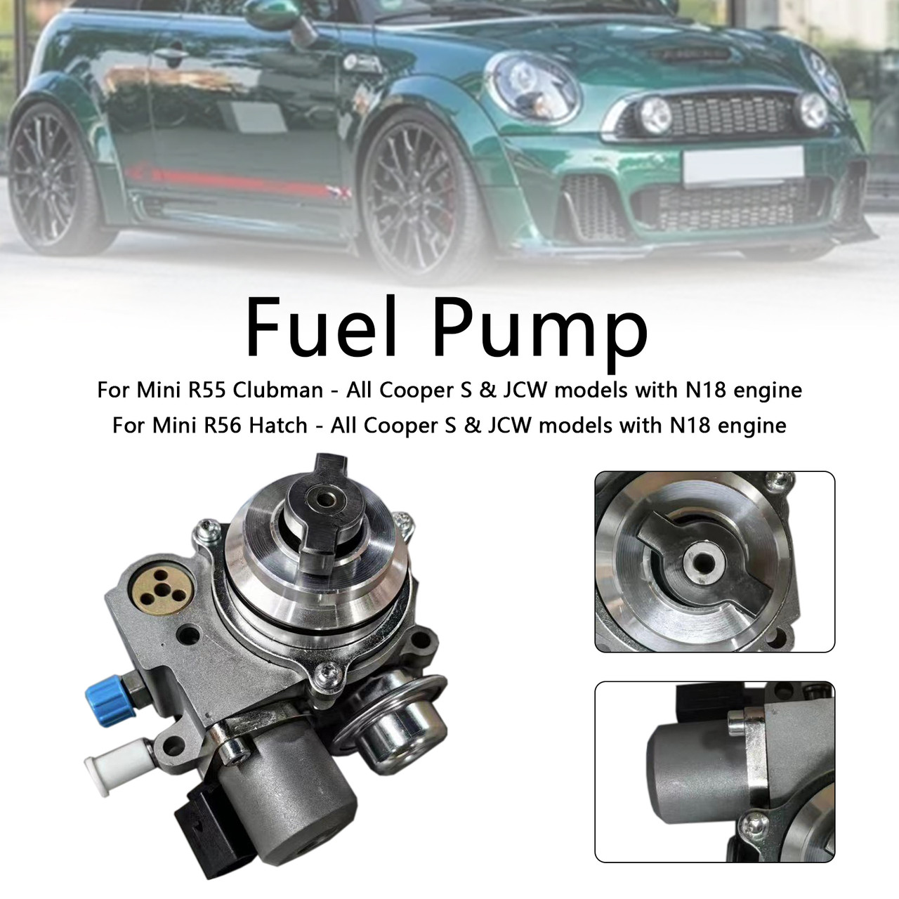 Mini R60 Countryman Cooper S & JCW N18 Engine High Pressure Fuel