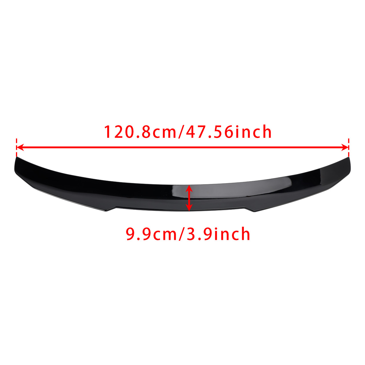 2020-ON BMW 4 Series G22 Coupe Model Rear Boot Spoiler Gloss Black PMS Style Generic