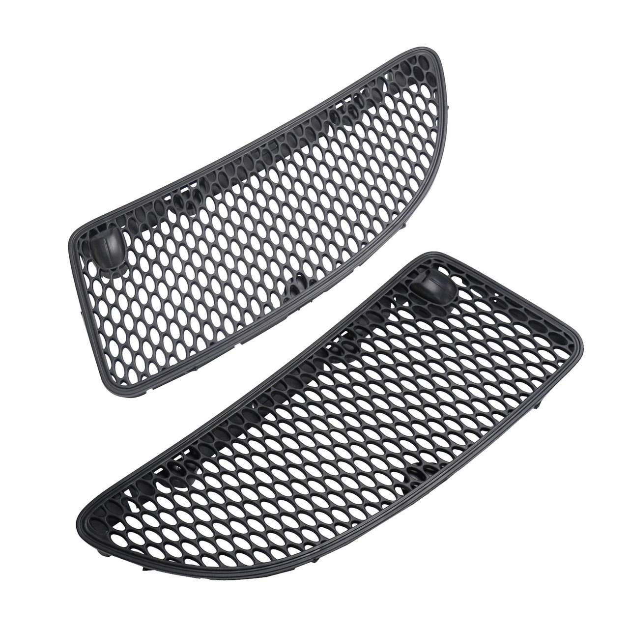 2005-2011 Mercedes R171 SLK280 SLK300 SLK350 2x Front Hood Vent Grille Cover 1718800385 1718800485 Generic