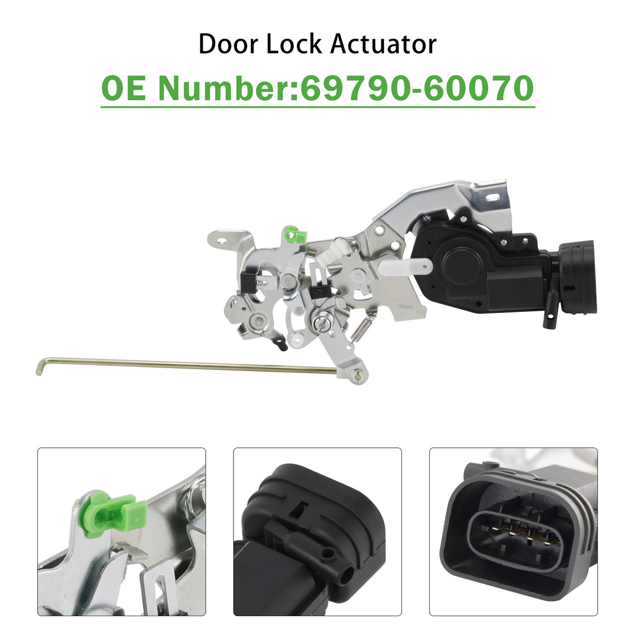 1998-2007 Toyota Land Cruiser Door Lock Actuator 69790-60070 Generic