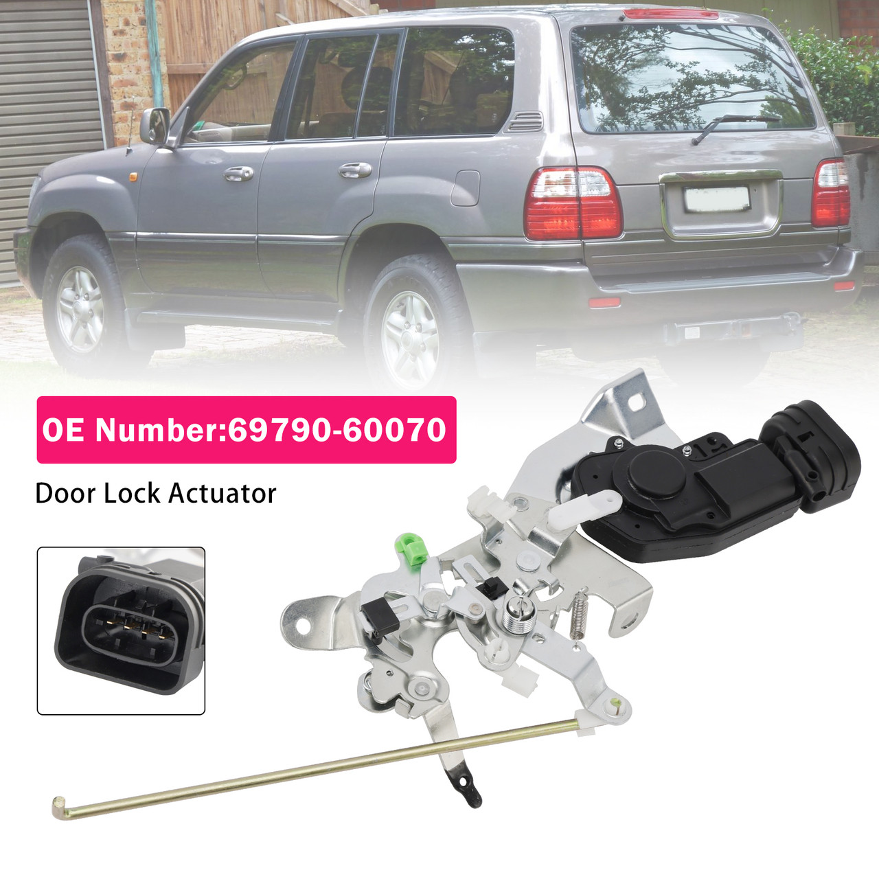1998-2007 Lexus LX470 Door Lock Actuator 69790-60070 Generic