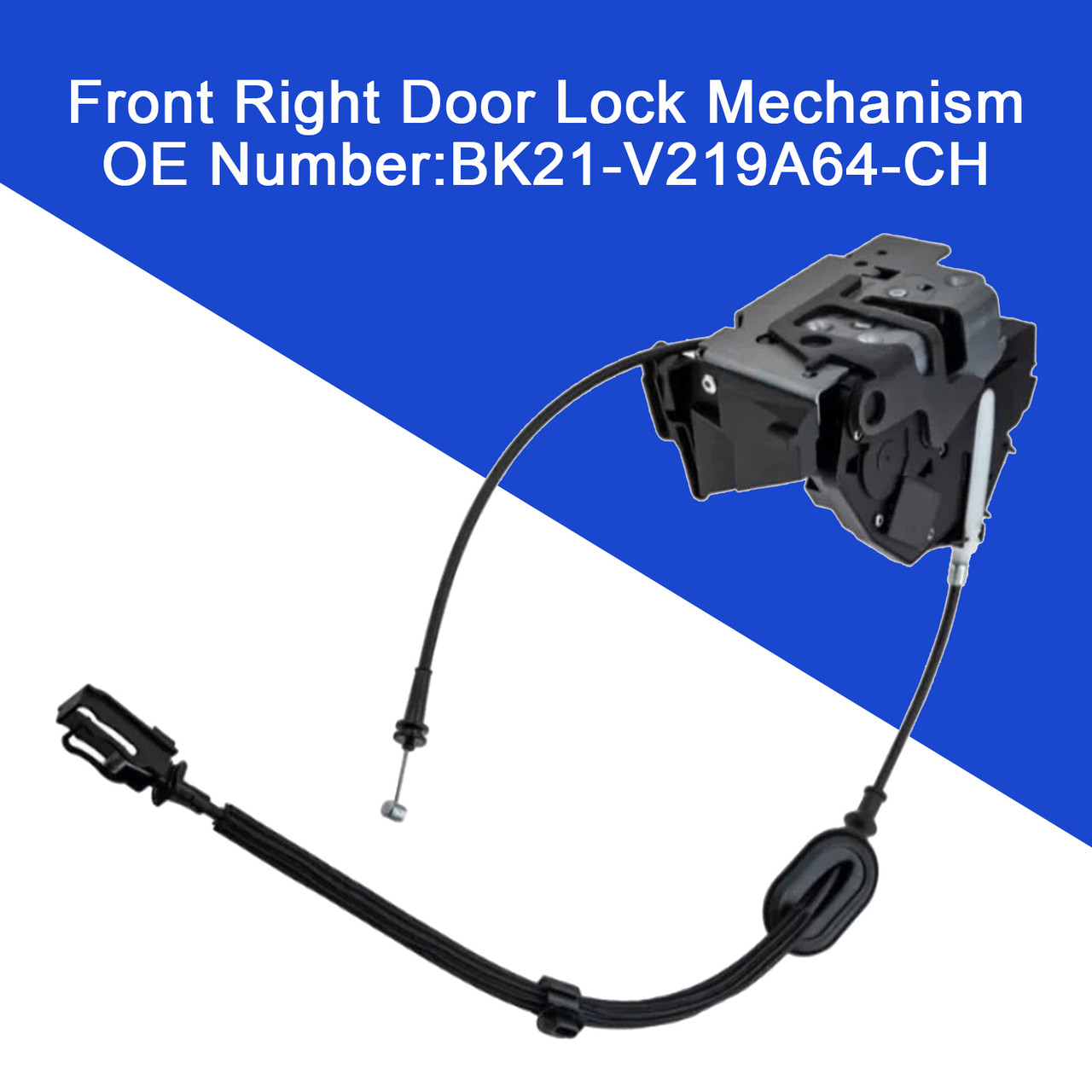 2012-2015 Transit Custom V362 Front Right Door Lock Mechanism BK21-V219A64-CH Generic