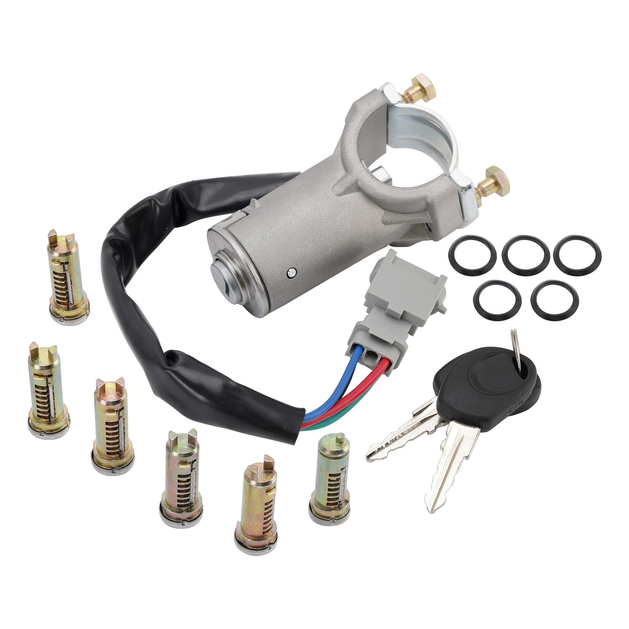 2000-2006 Iveco Daily Ignition lock+6x locking cylinder+key 2991727 Generic