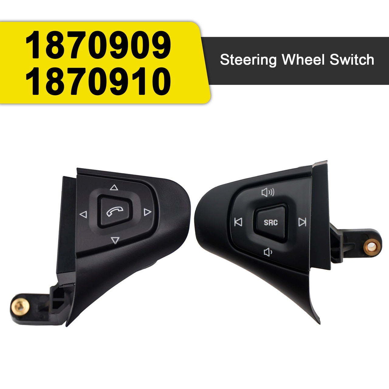 2004- Scania F, K, N Serie 5Pins Steering Wheel Switch 1870909&1870910 Generic