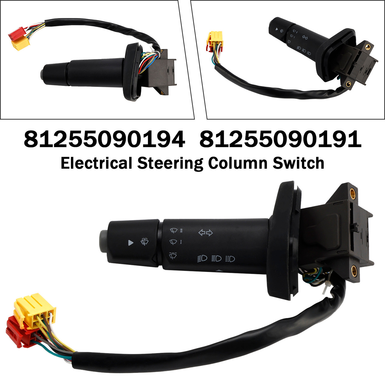 MAN Bus/ Neoplan TGA/TGL/TGM/TGS/TGX Electrical Steering Column Switch 81255090194 81255090191 Generic