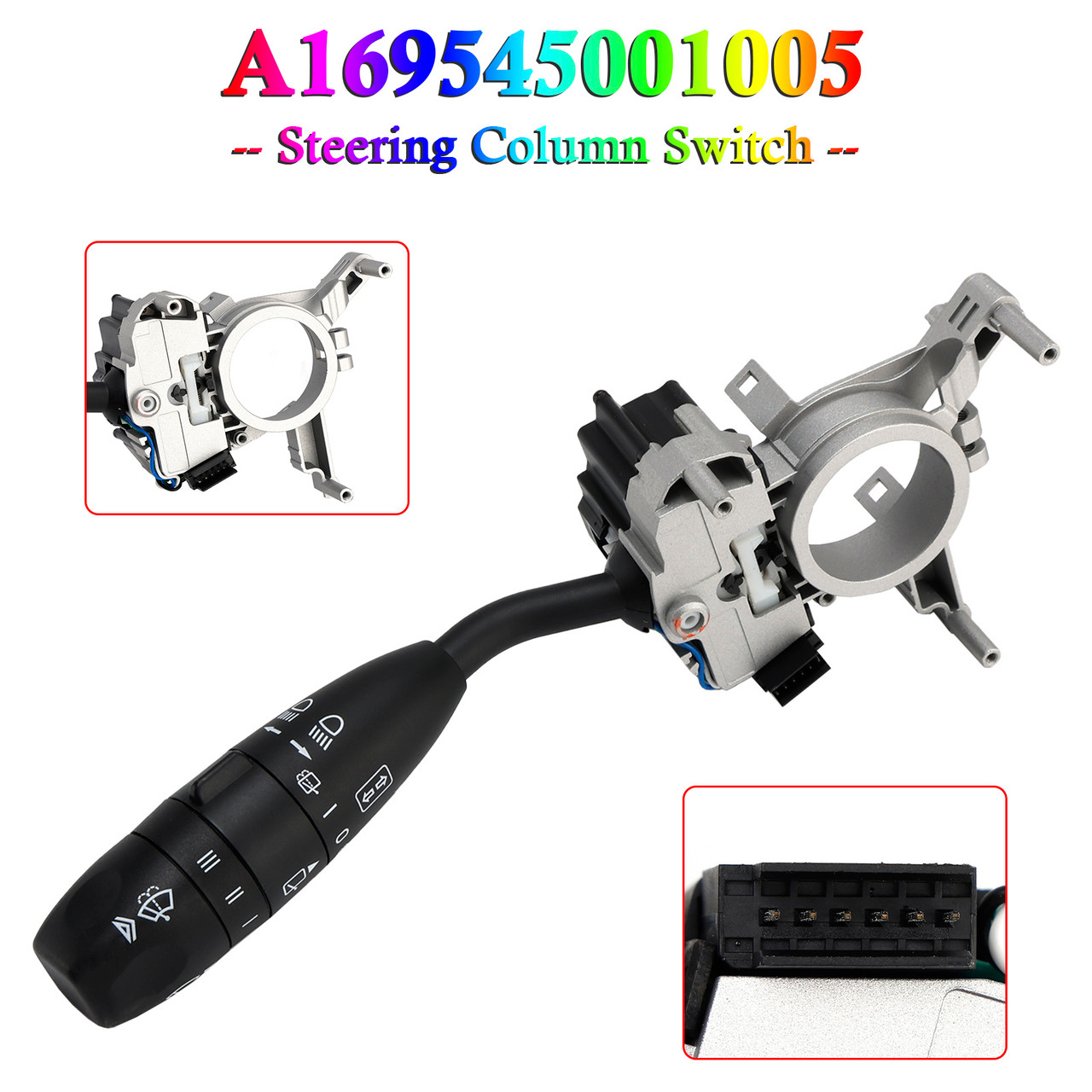 2004-2012 Mercedes A-Class B-Class Steering Column Switch A169545001005 A1695450210 Generic