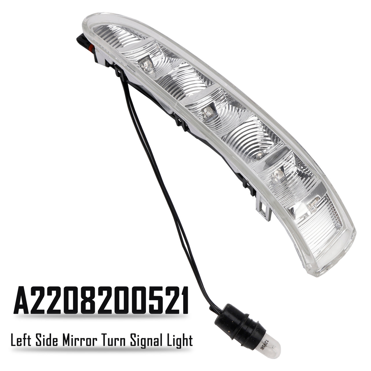 2002-2006 Mercedes-Benz W220 W215 CL55 CL500 CL600 Left Side Mirror Turn Signal Light A2208200521 Generic