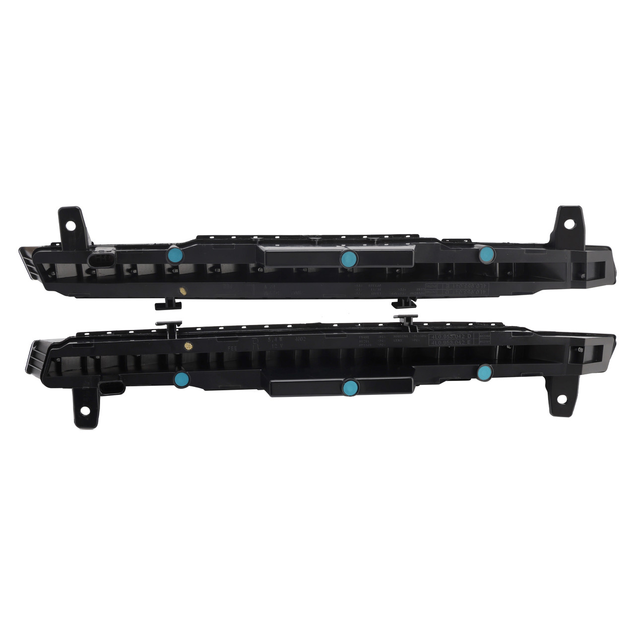 2010-2015 Audi Q7 Front Bumper 12 LED Turn Signal Fog Light 4L0953041D 4L0953042D Generic