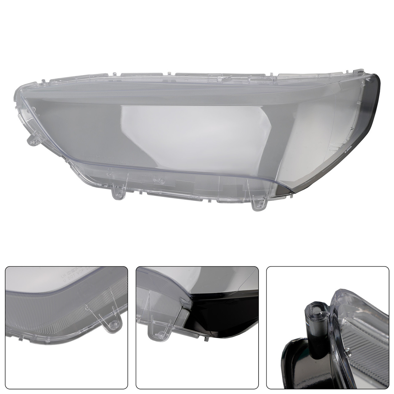 2018-2020 Acura TLX 2.4L 3.5L Left Headlight Lens HeadLamp Cover Shell Clear Generic
