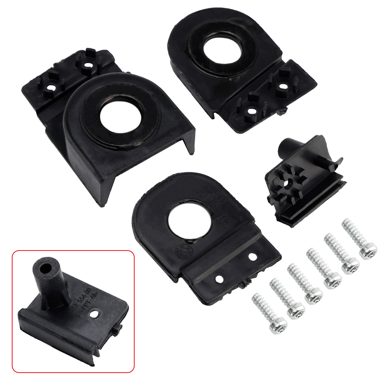 2005-2012 Audi A6 / S6 C6 Left Car Headlight Repair Kit 4F0998121 Generic