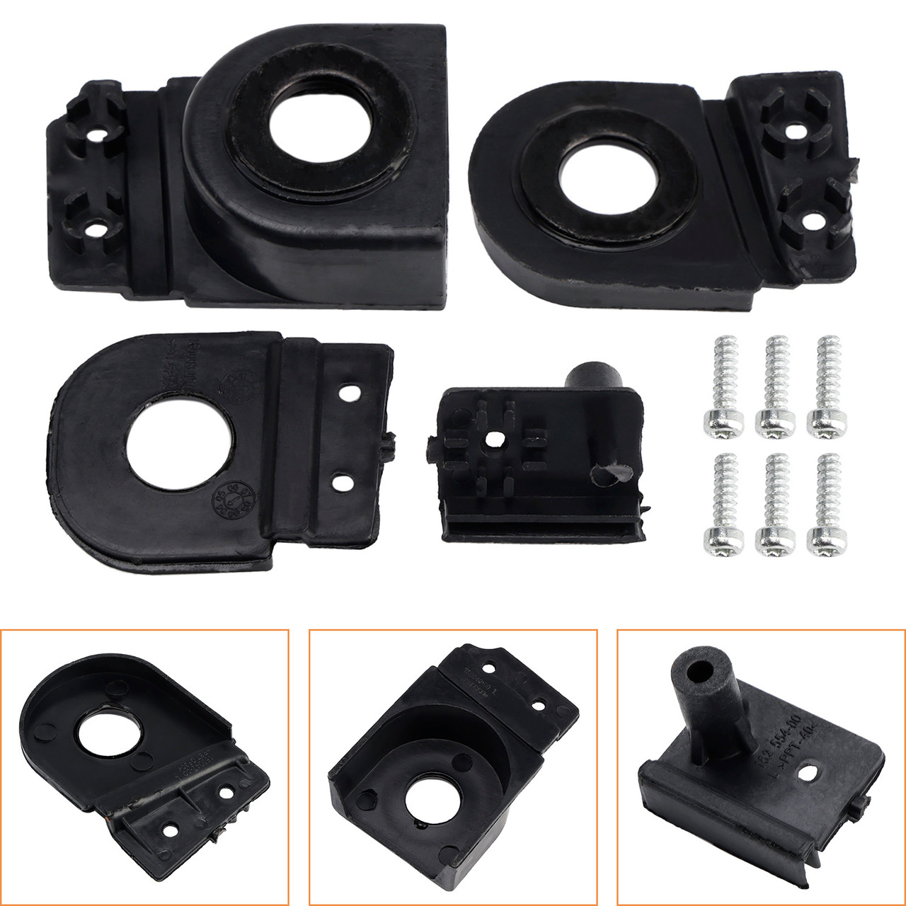 2005-2012 Audi A6 / S6 C6 Left Car Headlight Repair Kit 4F0998121 Generic