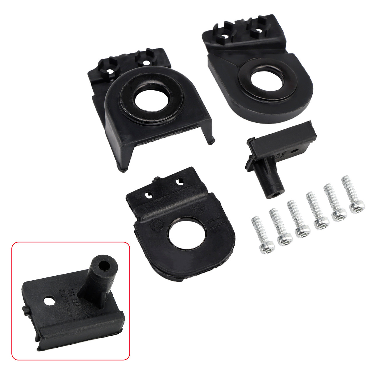 2005-2012 Audi A6 / S6 C6 Right Car Headlight Repair Kit 4F0998122 Generic