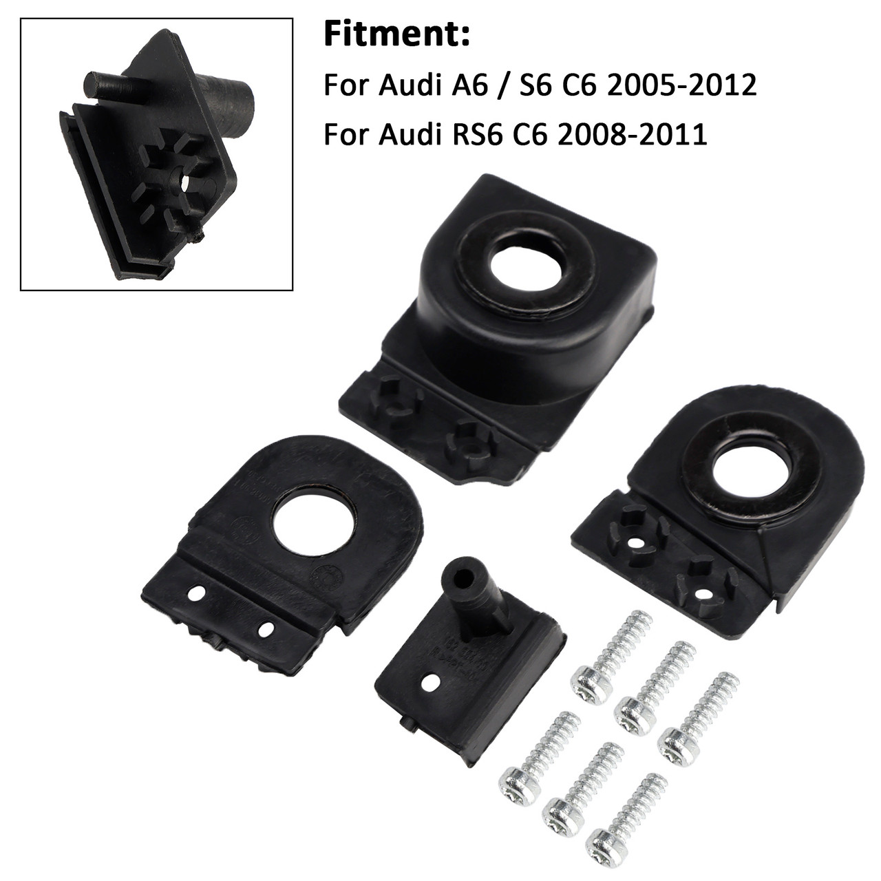 2005-2012 Audi A6 / S6 C6 Right Car Headlight Repair Kit 4F0998122 Generic