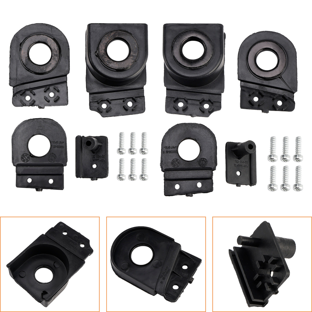 2008-2011 Audi RS6 C6 A Pair Car Headlight Repair Kit 4F0998121 4F0998122 Generic